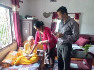 घर–घरमै सामाजिक सुरक्षा भत्ता वितरण