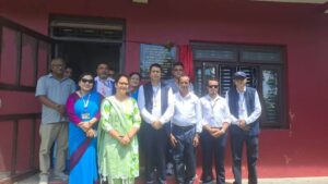 स्वास्थ्यकेन्द्रका कर्मचारी एवम् जग्गादाताको सम्मान तथा बिदाइ